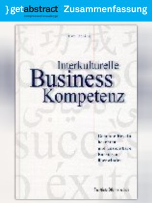 cover image of Interkulturelle Business-Kompetenz (Zusammenfassung)